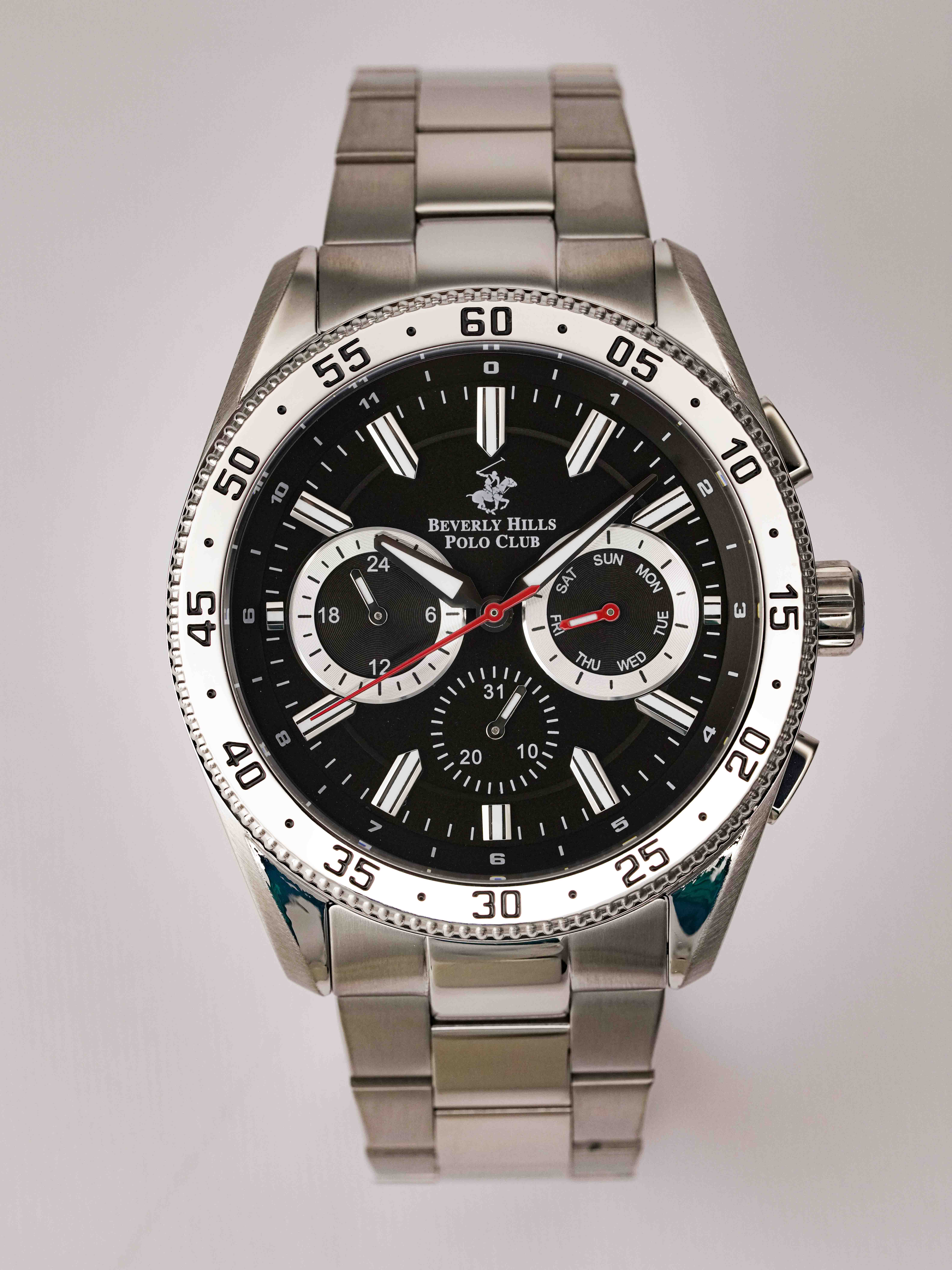 ساعت مچی مردانه پولو بورلی هیلز مدل BP3409X.350